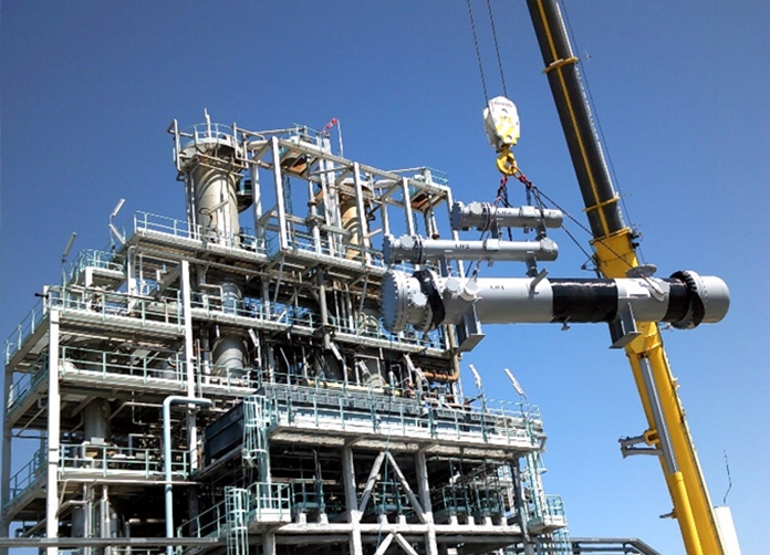 Pose du nouveau groupe de vide Pose du nouveau groupe de vide